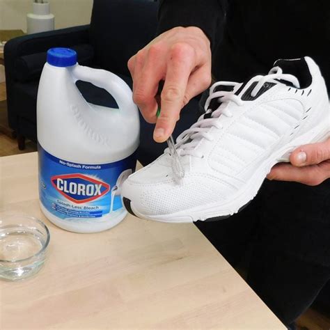 will bleach clean white shoes.